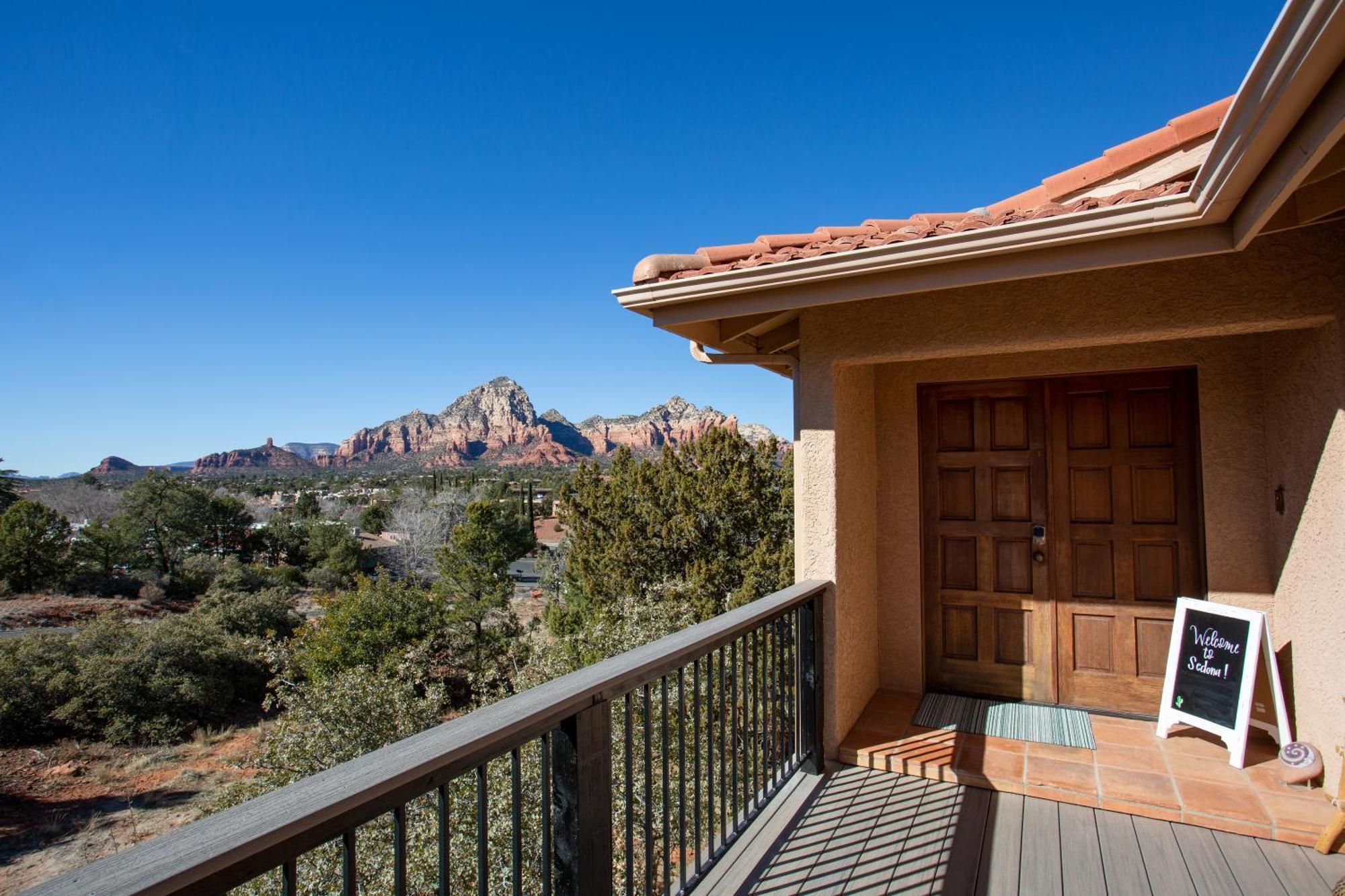 Awe Inspiring Red Rock Views With Hot Tub! Villa Sedona Exterior photo