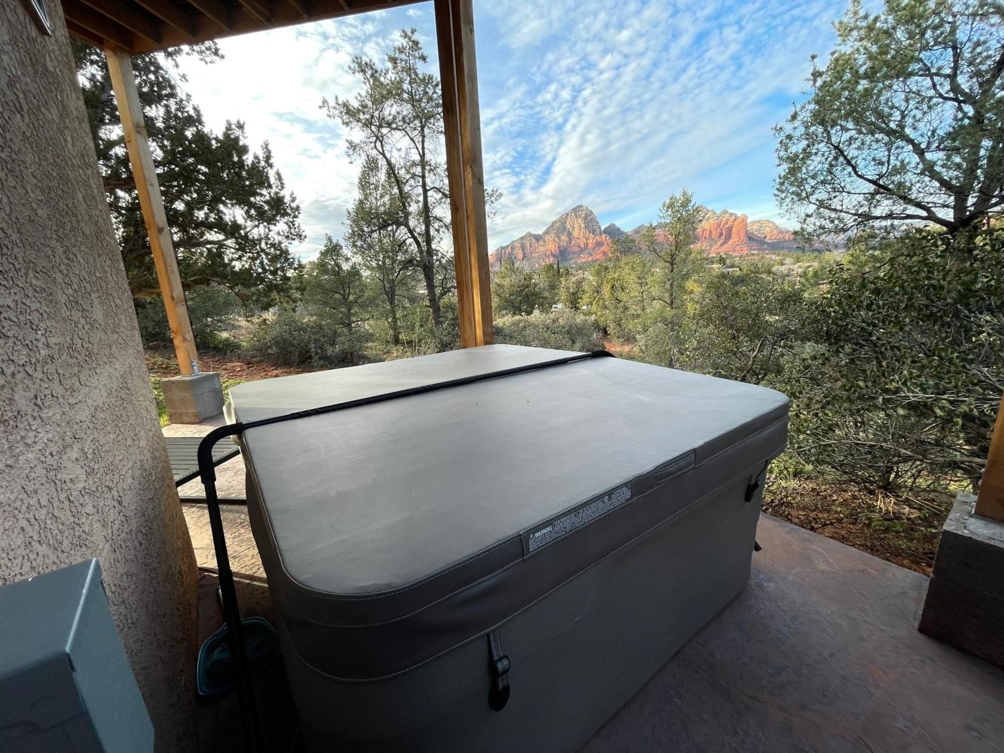 Awe Inspiring Red Rock Views With Hot Tub! Villa Sedona Exterior photo